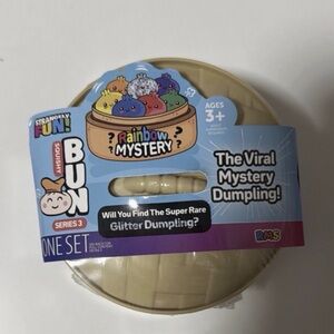 Squishy Dumpling Squishy Bun glitter viral TikTok squishy mystery five below